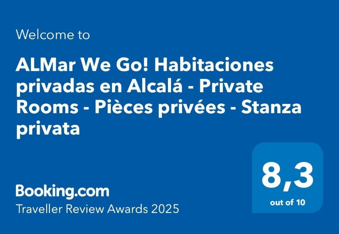 Almar We Go! Habitaciones Privadas En Alcala - Private Rooms - Pieces Privees - In Shared Apartment Екстер'єр фото