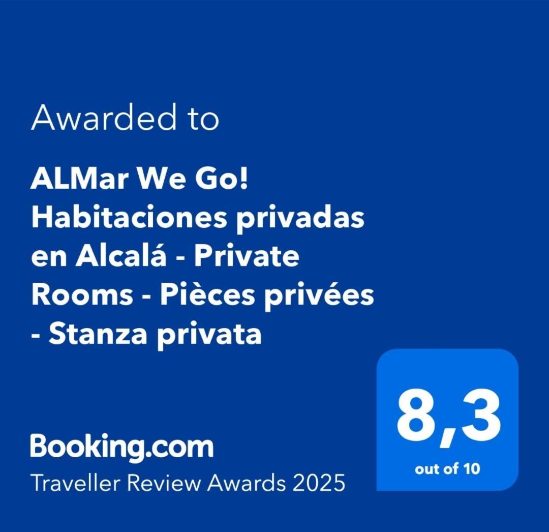 Almar We Go! Habitaciones Privadas En Alcala - Private Rooms - Pieces Privees - In Shared Apartment Екстер'єр фото